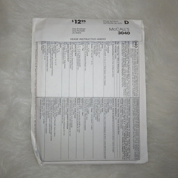 MCCALL'S 3040 wardrobe for American Girl Doll,  Gotz, and other 18 inch … - Picture 5 of 5